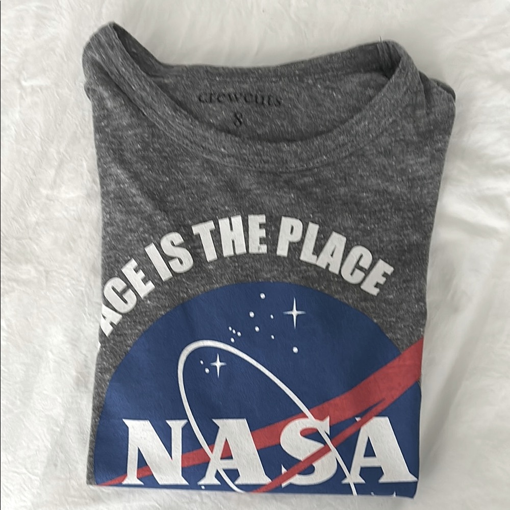 Crewcuts Kids NASA Graphic Tee Short Sleeve NWOT
